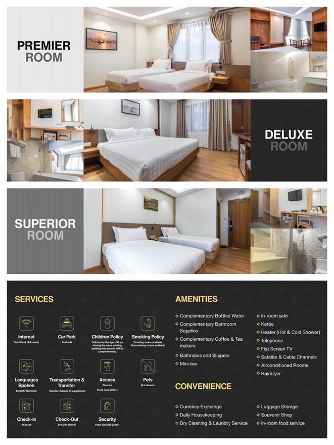 The Gandamar Hotel , Yangon Esterno foto